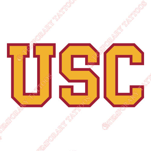Southern California Trojans Customize Temporary Tattoos Stickers NO.6268